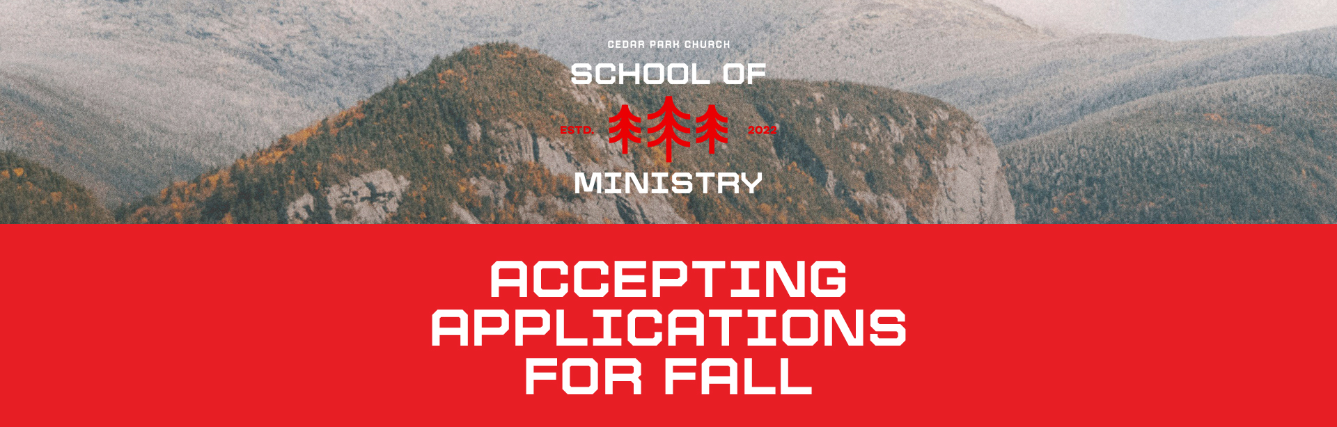 School of Ministry - Fall 2024 